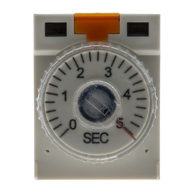 RS PRO Plug In Timer Relay, 230V ac, 2-Contact, 0.2 → 5s, 1-Function, DPDT