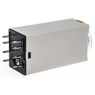 RS PRO Plug In Timer Relay, 230V ac, 2-Contact, 0.5 → 10s, 1-Function, DPDT