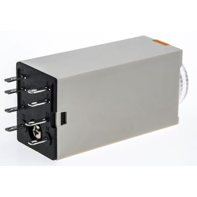 RS PRO Plug In Timer Relay, 110V ac, 2-Contact, 0.1 → 1s, 1-Function, DPDT
