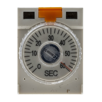 RS PRO Plug In Timer Relay, 110V ac, 2-Contact, 2 → 60s, 1-Function, DPDT