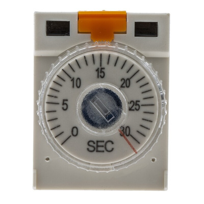 RS PRO Plug In Timer Relay, 24V dc, 2-Contact, 1 → 30s, 1-Function, DPDT