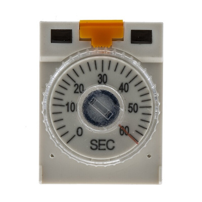 RS PRO Plug In Timer Relay, 24V dc, 2-Contact, 2 → 60s, 1-Function, DPDT
