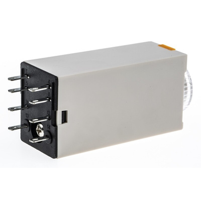 RS PRO Plug In Timer Relay, 24V dc, 2-Contact, 2 → 60s, 1-Function, DPDT