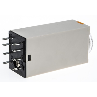 RS PRO Plug In Timer Relay, 24V dc, 2-Contact, 0.1 → 3min, 1-Function, DPDT