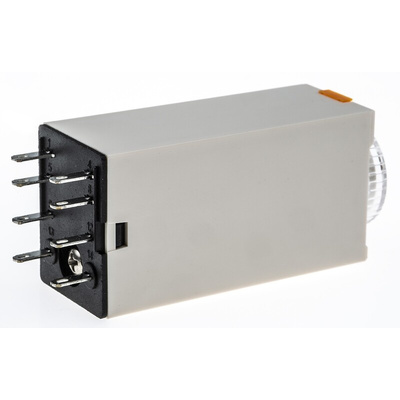 RS PRO Plug In Timer Relay, 24V dc, 2-Contact, 0.5 → 10min, 1-Function, DPDT