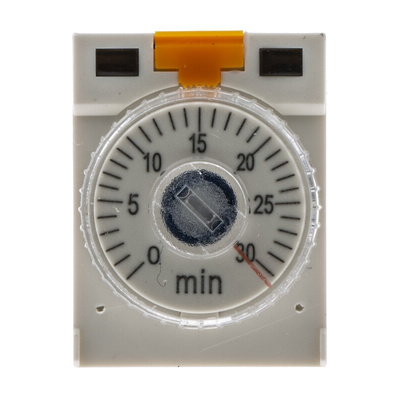 RS PRO Plug In Timer Relay, 24V dc, 2-Contact, 1 → 30min, 1-Function, DPDT