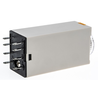 RS PRO Plug In Timer Relay, 24V dc, 2-Contact, 1 → 30min, 1-Function, DPDT
