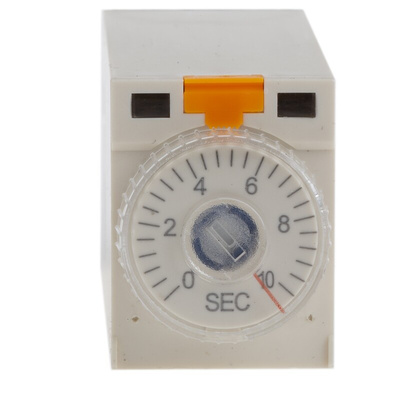 RS PRO Plug In Timer Relay, 230V ac, 4-Contact, 0.5 → 10s, 1-Function, 4PDT