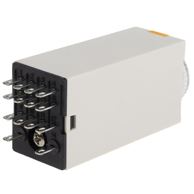 RS PRO Plug In Timer Relay, 230V ac, 4-Contact, 0.5 → 10min, 1-Function, 4PDT
