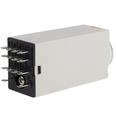 RS PRO Plug In Timer Relay, 230V ac, 4-Contact, 1 → 30min, 1-Function, 4PDT