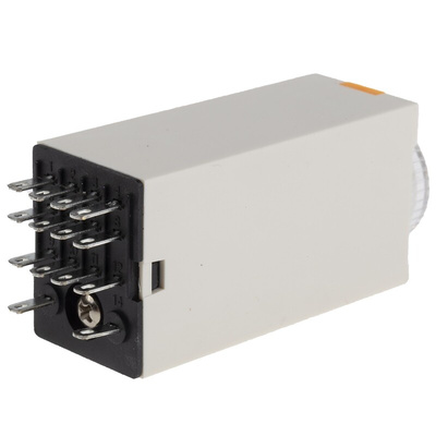 RS PRO Plug In Timer Relay, 110V ac, 4-Contact, 0.2 → 5s, 1-Function, 4PDT
