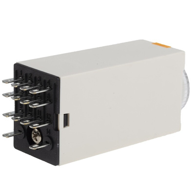 RS PRO Plug In Timer Relay, 110V ac, 4-Contact, 1 → 30s, 1-Function, 4PDT
