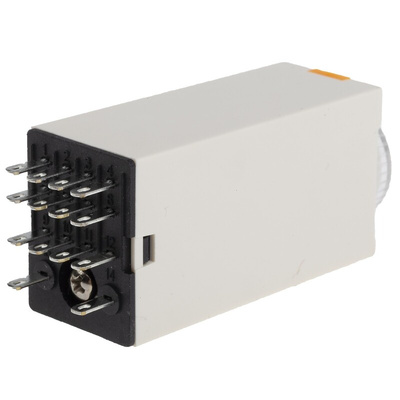 RS PRO Plug In Timer Relay, 110V ac, 4-Contact, 1 → 30min, 1-Function, 4PDT