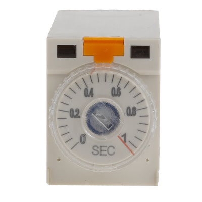 RS PRO Plug In Timer Relay, 24V dc, 4-Contact, 0.1 → 1s, 1-Function, 4PDT