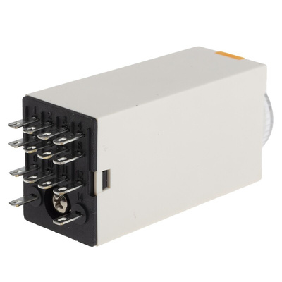 RS PRO Plug In Timer Relay, 24V dc, 4-Contact, 2 → 60s, 1-Function, 4PDT