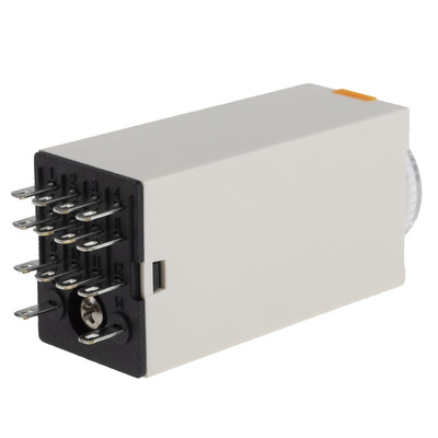 RS PRO Plug In Timer Relay, 24V dc, 4-Contact, 0.1 → 3min, 1-Function, 4PDT