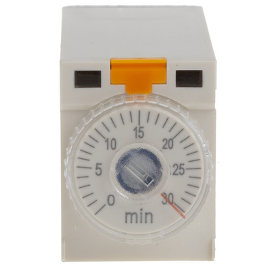 RS PRO Plug In Timer Relay, 24V dc, 4-Contact, 1 → 30min, 1-Function, 4PDT