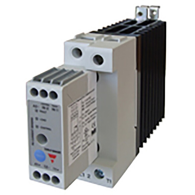 Carlo Gavazzi RGC1S Series Solid State Relay, 43 A Load, DIN Rail Mount, 600 V ac Load, 32 V dc Control