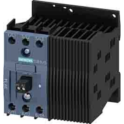 Siemens 3RF34 Series Solid State Relay, 9.2 A Load, DIN Rail Mount, 480 V Load