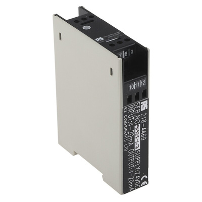 RS PRO Signal Conditioner, Current, Voltage Input, Current, Voltage Output, 10 → 30V dc Supply
