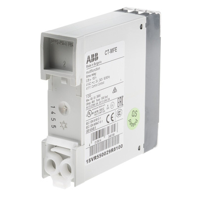 ABB DIN Rail Mount Timer Relay, 24 → 240V ac/dc, 1-Contact, 0.05 s → 100h, SPDT