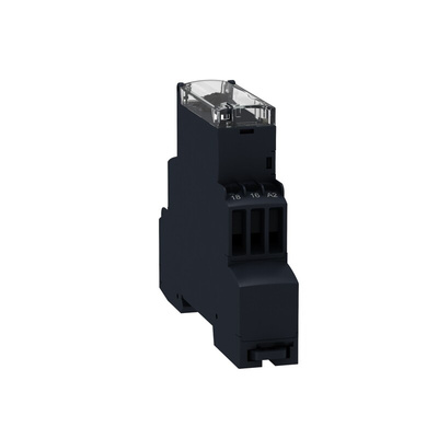 Schneider Electric RE17R Series DIN Rail Mount Timer Relay, 24 V dc, 24 → 240V ac, 2-Contact, 0.1 s →