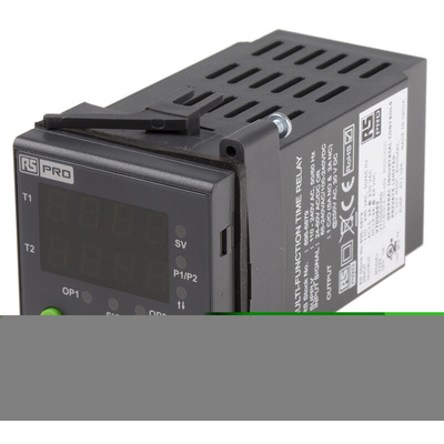 RS PRO Panel Mount Timer Relay, 110 → 240V ac, 2-Contact, 0.1 s → 999days, DPDT