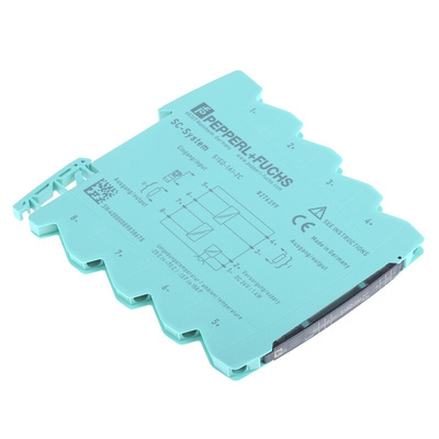 Pepperl + Fuchs S1SD Series Signal Conditioner, Current Input, Current Output, 16.8 → 31.2V dc Supply