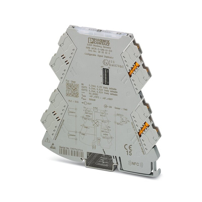 Phoenix Contact MINI MCR Series Signal Conditioner, Current, Voltage Input, Current, Voltage Output, 24V dc Supply, ATEX