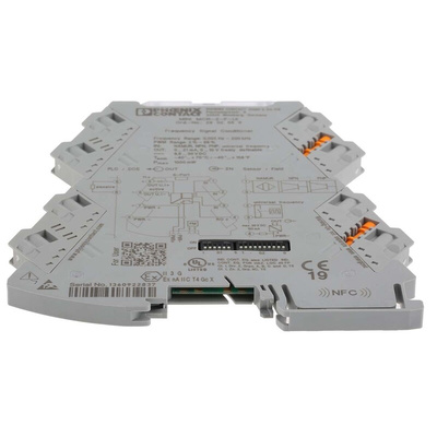 Phoenix Contact MINI MCR Series Signal Conditioner, Frequency, PWM Input, Transistor Output, 24V dc Supply