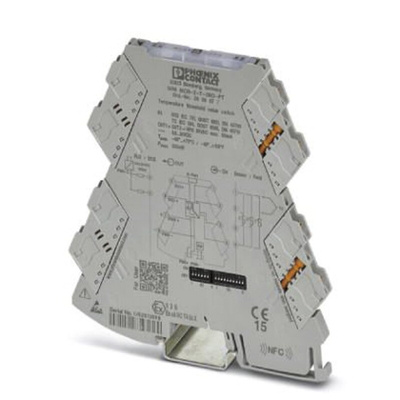 Phoenix Contact MINI MCR Series Signal Conditioner, RTD, Thermocouple Input, Transistor Output, 24V dc Supply, ATEX