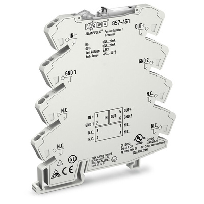 Wago Signal Conditioner, Current Input, Current Output, ATEX, IECEx