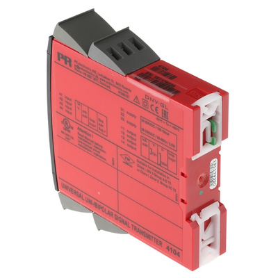PR Electronics 4 Series Signal Conditioner, Current, Voltage Input, Current, Voltage Output, 19.2 → 300 V dc,