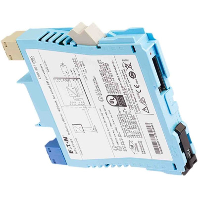Eaton MTL Series Signal Conditioner, Current, Voltage Input, Current Output, 20 → 35V dc Supply