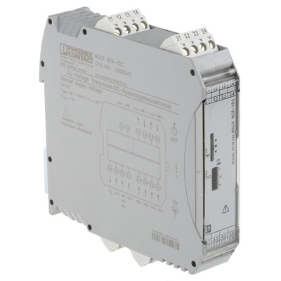 Phoenix Contact MACX MCR Series Signal Conditioner, Voltage Input, Current, Voltage Output, 24V dc Supply
