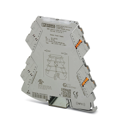Phoenix Contact MINI MCR Series Signal Conditioner, Voltage Input, Voltage Output, 9.6 → 30V dc Supply, ATEX