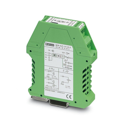Phoenix Contact MCR-SLP Series Current Measuring Transducer, Current Input, Current Output