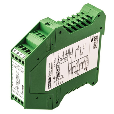 Phoenix Contact MCR-SLP Series Current Measuring Transducer, Current Input, Current Output