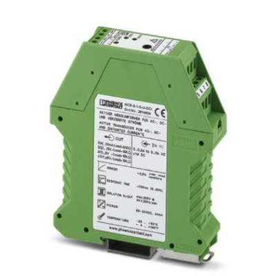 Phoenix Contact MCR-S Series Current Measuring Transducer, Current Input, Current Output, 20 → 30V dc Supply