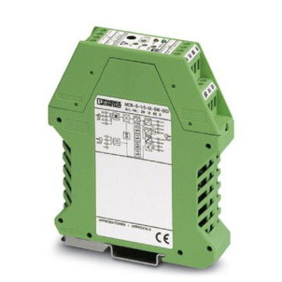 Phoenix Contact MCR-S-1 Series Current Measuring Transducer, Current Input, 20 → 30V dc Supply