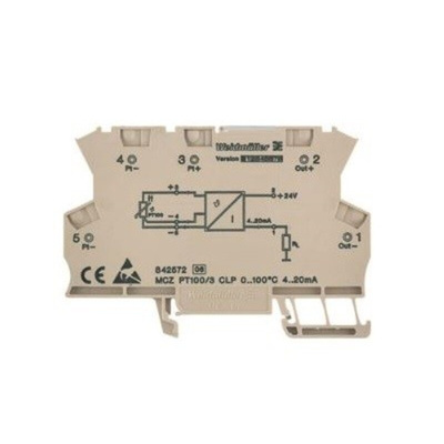 Weidmuller ACT20X Series Signal Conditioner, RTD Input, Current Output, 9 → 30V dc Supply