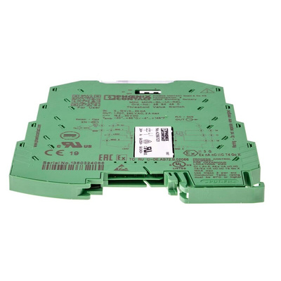 Phoenix Contact MINI MCR Series Signal Conditioner, Current, Voltage Input, Relay Output, 24V dc Supply, ATEX