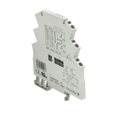 Weidmuller ACT20X Series Signal Conditioner, Current, Voltage Input, Current, Voltage Output, 24V dc Supply