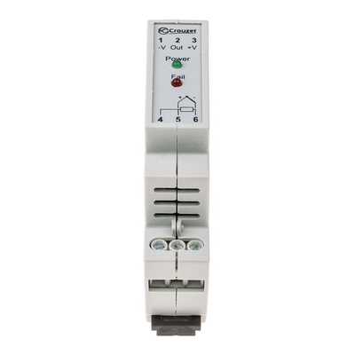 Crouzet Signal Conditioner, RTD Input, Voltage Output, 24V dc Supply