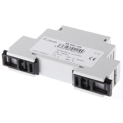 Crouzet Signal Conditioner, Thermocouple Input, Voltage Output, 24V dc Supply