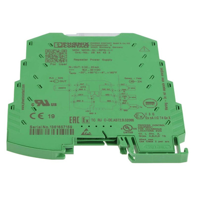 Phoenix Contact MINI MCR Series Signal Conditioner, Current Input, Current Output, 24V dc Supply