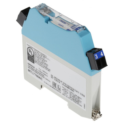 Eaton 2 Channel Zener Barrier, Switch/Proximity Detector Interface, RTD, Thermocouple Input, ATEX