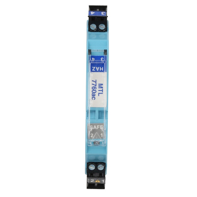 Eaton 2 Channel Zener Barrier, Switch/Proximity Detector Interface, RTD, Thermocouple Input, ATEX