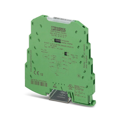 Phoenix Contact MINI MCR Series Signal Conditioner, Voltage Input, Current, Voltage Output, 24V dc Supply
