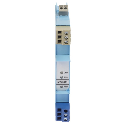 Eaton 1 Channel Zener Barrier, Switch/Proximity Detector Interface, NAMUR Sensor, Switch Input, Relay Output, ATEX